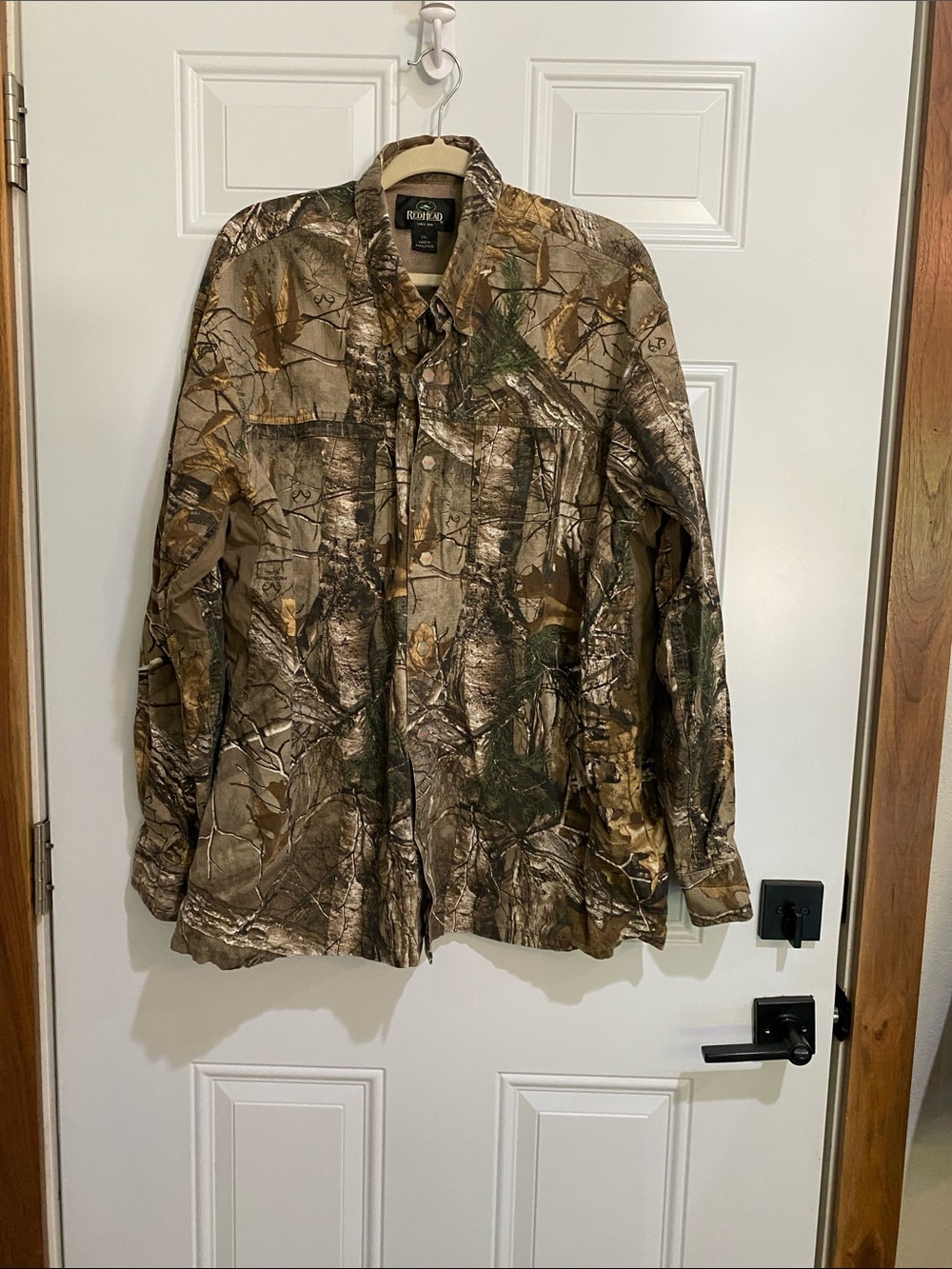 Redhead Men's Camouflage Field shirt in Brown and Green